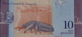 Venezuela 10 Bolivares 2018 Anteater Banknote UNC