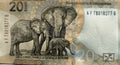 South Africa 20 rand 2023 Elephant Banknote UNC