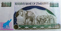 Zimbabwe 1000 dollar 2003 Elephant Banknote UNC